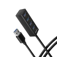 AXAGON Miniature metal four-port USB 3.2 Gen 1 hub | HUE-M1AL – pilt 9