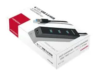 AXAGON Four-port USB 3.0 hub with fast charging and power support | HUE-S2B – pilt 17