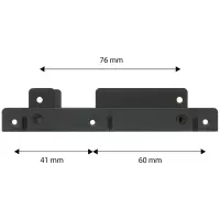 AXAGON Metal frame for mounting two 2.5" disks in a 3.5" position | RHD-225 – pilt 12