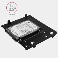 AXAGON Metal frame for mounting four 2.5" disks or two 2.5" disks and one 3.5" disk in a 5.25" position | RHD-435 – pilt 22