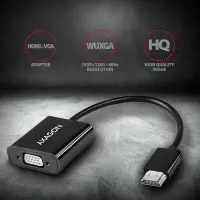 Axagon RVH-VGAN videokaabliadapter 0,15 m HDMI tüüp A (Standard) VGA (D-Sub) Must – pilt 9