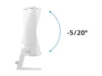Philips | 27M2C5201L/00 | 27 " | VA | 16:9 | 180 Hz | 1 ms | 1920 x 1080 pixels | 300 cd/m² | HDMI ports quantity 2 | White – pilt 9