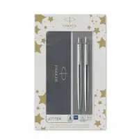 Komplekt Parker pastapliiats + Jotter Stainless Steel CT