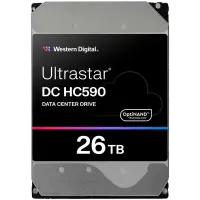 HDD Server WD/HGST ULTRASTAR DC HC590 (3.5’’, 26TB, 512MB, 7200RPM, SATA 6Gb/s, 512E SE NP3) SKU: 0F65672
