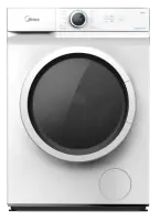 Midea Washing Machine | MF100W70/W | Energy efficiency class D | Front loading | Washing capacity 7 kg | 1200 RPM | Depth 40 cm | Width 60 cm | Display | LED | White