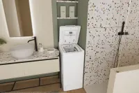 Candy | Washing Machine | TCA063D3-S | Energy efficiency class C | Top loading | Washing capacity 6 kg | 1000 RPM | Depth 60 cm | Width 41 cm | Display | Digit | White – pilt 4