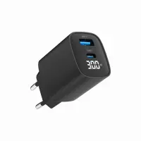 CHARGER USB 30W 2PORT/TA-UC-PDQC30LCD-BK-01 GEMBIRD – pilt 4