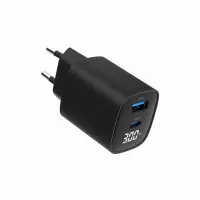 CHARGER USB 30W 2PORT/TA-UC-PDQC30LCD-BK-01 GEMBIRD – pilt 5