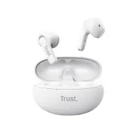 Trust Yavi Kõrvaklapp True Wireless Stereo (TWS) Kõrvasisene Kõned/muusika USB tüüp-C Bluetooth Valge