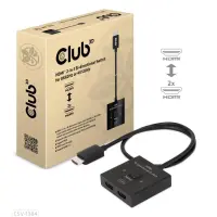 CLUB3D CSV-1384 KVM-lüliti Must – pilt 10