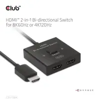 CLUB3D CSV-1384 KVM-lüliti Must – pilt 25