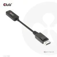 CLUB3D CAC-1088 videokaabliadapter 0,21 m DisplayPort HDMI Must – pilt 11