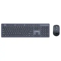 KEYBOARD +MOUSE WRL ENG/DESKTOP BK KBS-WCH-04 GEMBIRD – pilt 2