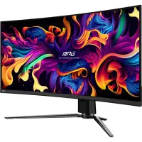 Monitor|MSI|34"|Gaming/Curved/21 : 9|Panel QD-OLED|3440x1440|240|Matte|0.03 ms|Swivel|Height adjustable|Tilt|Colour Black|MPG341CQPXQD-OLED – pilt 4