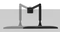 Neomounts DS70-250BL1 monitori kinnitus ja alus 88,9 cm (35") Laud Must – pilt 27