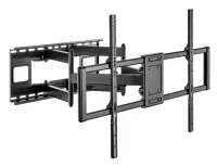 TV SET ACC WALL MOUNT 60-120"/WM-120ST-01 GEMBIRD – pilt 2