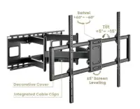 TV SET ACC WALL MOUNT 60-120"/WM-120ST-01 GEMBIRD – pilt 6