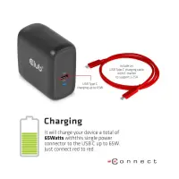 CLUB3D CSV-1564W65 sülearvuti dokk ja pordireplikaator Dokkimine USB 3.2 Gen 1 (3.1 Gen 1) Type-C Must – pilt 15