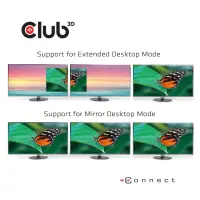 CLUB3D CSV-1564W65 sülearvuti dokk ja pordireplikaator Dokkimine USB 3.2 Gen 1 (3.1 Gen 1) Type-C Must – pilt 22