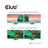 CLUB3D CSV-1562 sülearvuti dokk ja pordireplikaator Dokkimine USB 3.2 Gen 1 (3.1 Gen 1) Type-C Must – pilt 22