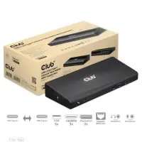 CLUB3D CSV-1562 sülearvuti dokk ja pordireplikaator Dokkimine USB 3.2 Gen 1 (3.1 Gen 1) Type-C Must – pilt 23