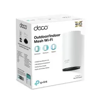 TP-Link Deco X50-Outdoor Kaks sagedusala (2,4 GHz / 5 GHz) Wi-Fi 6 (802.11ax) Valge 2 Sisemodem