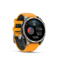SMARTWATCH FENIX 8 SAPPHIRE/ORANGE 010-02904-11 GARMIN – pilt 4
