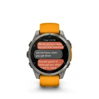 SMARTWATCH FENIX 8 SAPPHIRE/ORANGE 010-02904-11 GARMIN – pilt 8