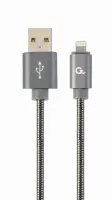 CABLE LIGHTNING TO USB2 1M/CC-USB2S-AMLM-1M-BG GEMBIRD – pilt 2