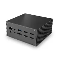 Lindy 43378 sülearvuti dokk ja pordireplikaator Juhtmega ühendatud USB 3.2 Gen 2 (3.1 Gen 2) Type-C Hall – pilt 7