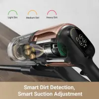 Dreame Z20 Kaks-ühes varstolmuimeja Patarei Kuiv HEPA Kotita 0,6 l Must, Vask 2,85 Ah – pilt 3