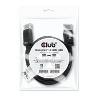CLUB3D DisplayPort 1.4 HBR3 Cable 2m/6.56ft M/M 8K60Hz – pilt 5