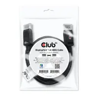 CLUB3D DisplayPort 1.4 HBR3 Cable 2m/6.56ft M/M 8K60Hz – pilt 8