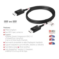 CLUB3D CAC-1091 DisplayPort-kaabel 1,2 m Must – pilt 16