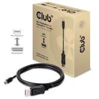 CLUB3D Mini DisplayPort to DisplayPort 1.4 HBR3 8K60Hz Cable, 2 Meter / 6.56 Feet – pilt 5