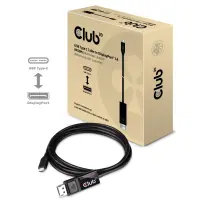 CLUB3D CAC-1557 videokaabliadapter 1,8 m USB tüüp-C DisplayPort Must – pilt 13