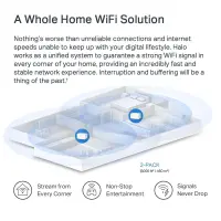 Wireless Router|MERCUSYS|Wireless Router|2-pack|3000 Mbps|Mesh|3x10/100/1000M|HALOH80X(2-PACK) – pilt 8