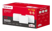 Wireless Router|MERCUSYS|Wireless Router|3-pack|3000 Mbps|Mesh|3x10/100/1000M|HALOH80X(3-PACK) – pilt 5