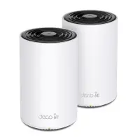 TP-Link Deco XE75 Pro (2-pack) Tri-band (2.4 GHz / 5 GHz / 6 GHz) Wi-Fi 6E (802.11ax) Valge 3 Sisemodem – pilt 3