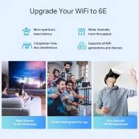TP-Link Deco XE75 Pro (2-pack) Tri-band (2.4 GHz / 5 GHz / 6 GHz) Wi-Fi 6E (802.11ax) Valge 3 Sisemodem – pilt 12