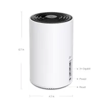Wireless Router|TP-LINK|Wireless Access Point / Router|3-pack|5400 Mbps|Mesh|Wi-Fi 6e|3x10/100/1000M|Number of antennas 4|DECOXE75(3-PACK) – pilt 3