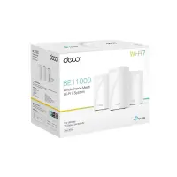 Wireless Router|TP-LINK|Wireless Access Point / Router|3-pack|9300 Mbps|Mesh|Wi-Fi 7|USB 3.0|4x2.5GbE|LAN \ WAN ports 4|Number of antennas 4|DECOBE65(3-PACK) – pilt 5