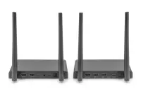 Digitus 4K Wireless HDMI KVM Extender Set, 150 m | DS-55328 | Black