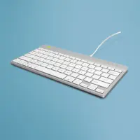 R-Go Tools RGOCOUSWDWH klaviatuur Kontor USB QWERTY Inglise Valge