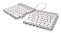 R-Go Tools R-Go Split Break klaviatuur Kontor Bluetooth QWERTY Briti inglise keel Valge – pilt 15