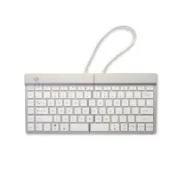 R-Go Tools RGOSBUSWLWH klaviatuur Kontor Bluetooth QWERTY Põhjamaad Valge – pilt 20