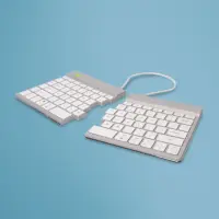 R-Go Tools RGOSBUSWLWH klaviatuur Kontor Bluetooth QWERTY Põhjamaad Valge – pilt 21