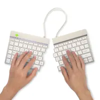 R-Go Tools RGOSBUSWLWH klaviatuur Kontor Bluetooth QWERTY Põhjamaad Valge – pilt 22