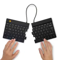 R-Go Tools R-Go Split Break klaviatuur Kontor Bluetooth QWERTY Briti inglise keel Must – pilt 19
