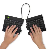 R-Go Tools R-Go Split Break klaviatuur Kontor Bluetooth QWERTY Briti inglise keel Must – pilt 20